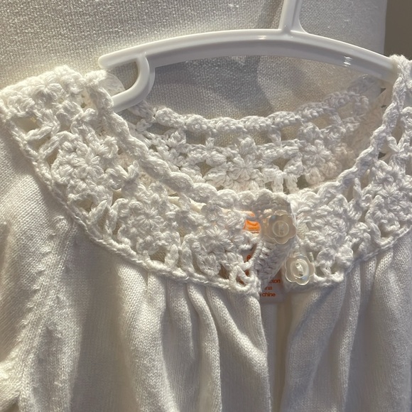 White Baby Sweater - Picture 2 of 5